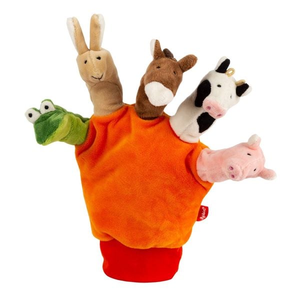 Produktbild: sigikid 42786 - Handschuh Tiere, Spielhandschuh mit kleinen Tieren