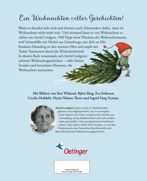 Produktbild: Das kunterbunte Astrid Lindgren Weihnachtsbuch