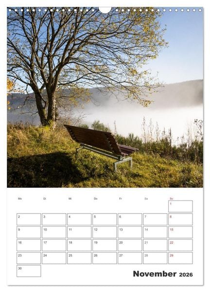 Produktbild: Wittgenstein &ndash; Eine Region mit beeindruckend sch&ouml;ner Landschaft (Wandkalender 2026 DIN A3 hoch), CALVENDO Monatskalender