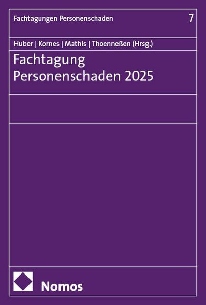 Produktbild: Fachtagung Personenschaden 2025