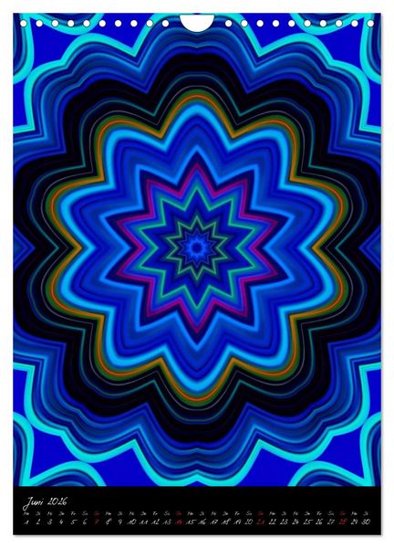 Produktbild: Mandala - Esoterik & Meditation (Wandkalender 2026 DIN A4 hoch), CALVENDO Monatskalender
