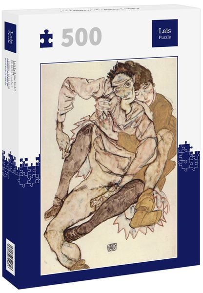 Produktbild: Lais Puzzle Egon Schiele - Sitzendes Paar 500 Teile