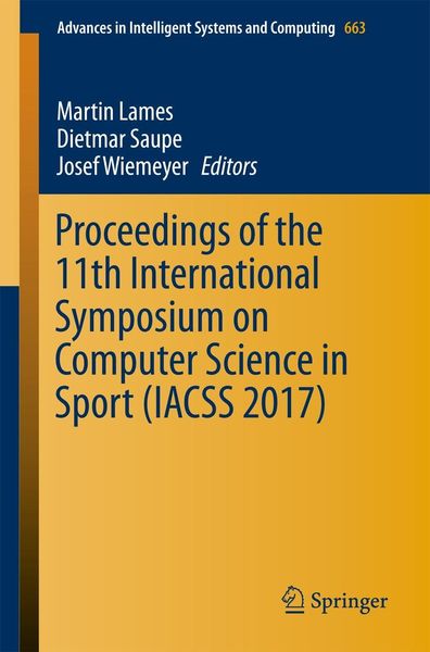 Produktbild: Proceedings of the 11th International Symposium on Computer Science in Sport (IACSS 2017)