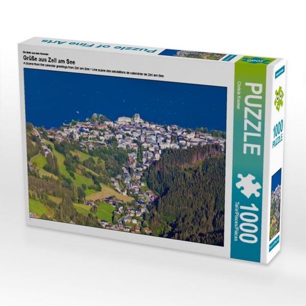 Produktbild: CALVENDO Puzzle Ein Motiv aus dem Kalender Gr&uuml;&szlig;e aus Zell am See 1000 Teile Puzzle quer | 1000 Teile Lege-Gr&ouml;&szlig;e 64 &times; 48 cm Foto-Puzzle f&uuml;r gl&uuml;ckliche Stunden