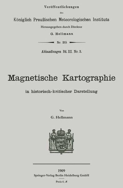 Produktbild: Magnetische Kartographie in historisch-kritischer Darstellung