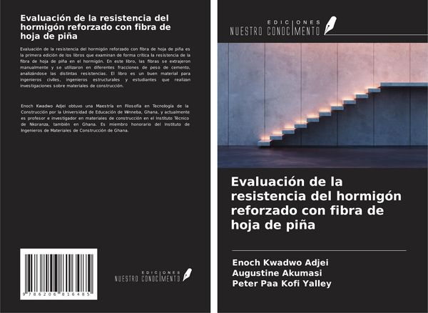 Produktbild: Evaluaci&oacute;n de la resistencia del hormig&oacute;n reforzado con fibra de hoja de pi&ntilde;a