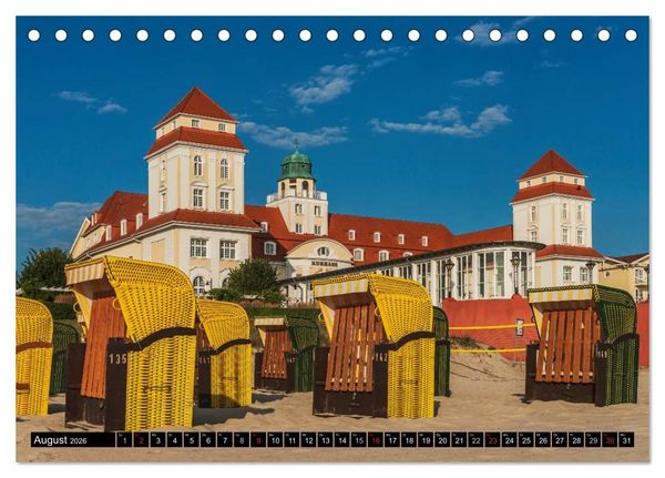 Produktbild: Entdeckungen auf der Insel R&uuml;gen (Tischkalender 2026 DIN A5 quer), CALVENDO Monatskalender