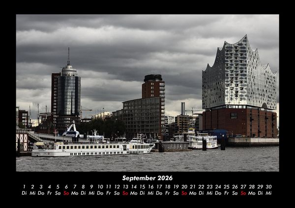 Produktbild: Hamburg 2026 Fotokalender DIN A3