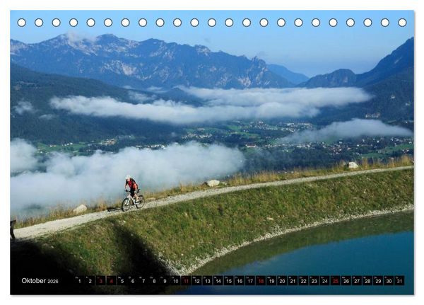 Produktbild: Mountainbike Spirit 2026 (Tischkalender 2026 DIN A5 quer), CALVENDO Monatskalender