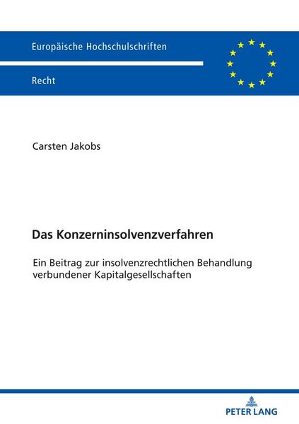 Produktbild: Das Konzerninsolvenzverfahren
