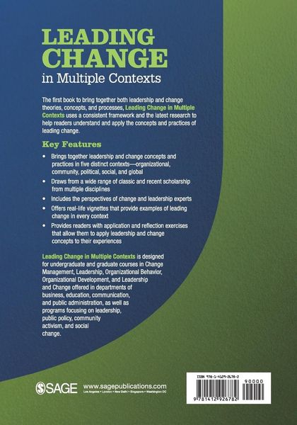 Produktbild: Leading Change in Multiple Contexts