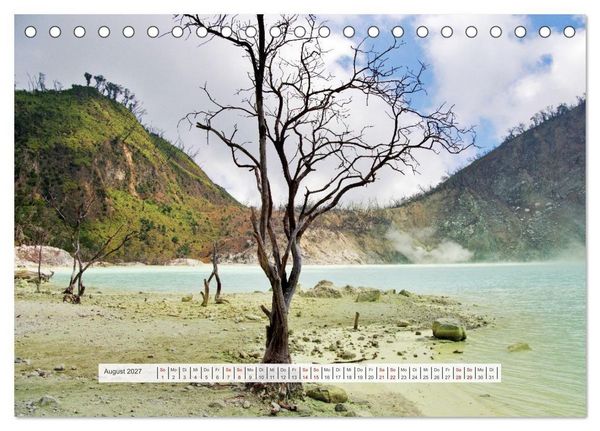 Produktbild: Bekanntes und Unbekanntes Indonesien (Tischkalender 2027 DIN A5 quer), CALVENDO Monatskalender