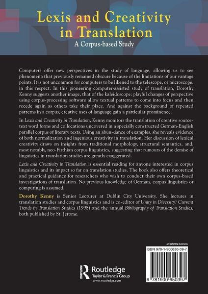 Produktbild: Lexis and Creativity in Translation