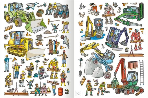 Produktbild: Mein Stickerheft Baustelle