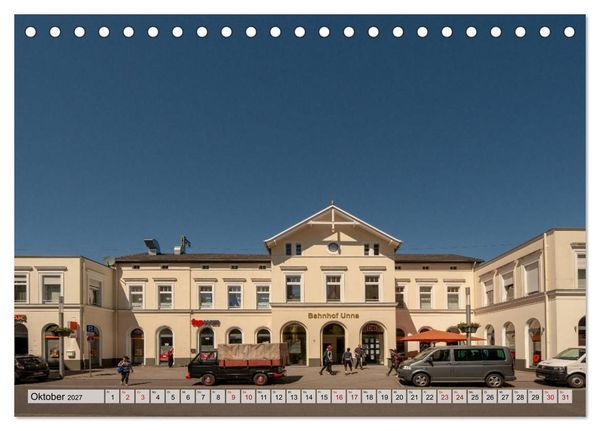 Produktbild: Bahnh&ouml;fe im Ruhr-Revier (Tischkalender 2027 DIN A5 quer), CALVENDO Monatskalender