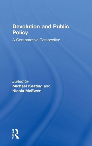 Produktbild: Devolution and Public Policy