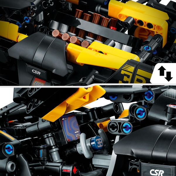 LEGO Technic 42151 Bugatti-Bolide, Auto-Modellbausatz und Spielzeug