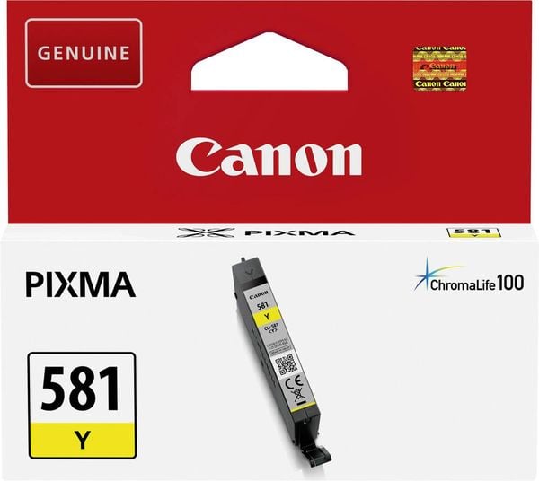 Canon Druckerpatrone CLI-581Y Original Gelb 2105C001