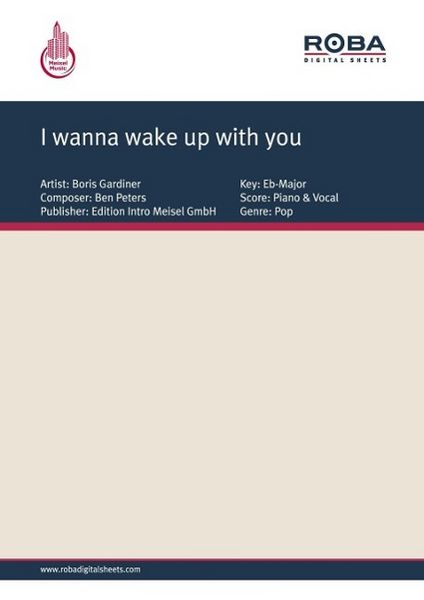 Produktbild: I wanna wake up with you