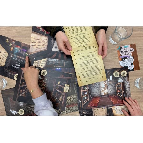 Produktbild: Das magische Siegel &ndash; Ein fantastisches Escape-Spiel. Gefahr in der Zauberschule!