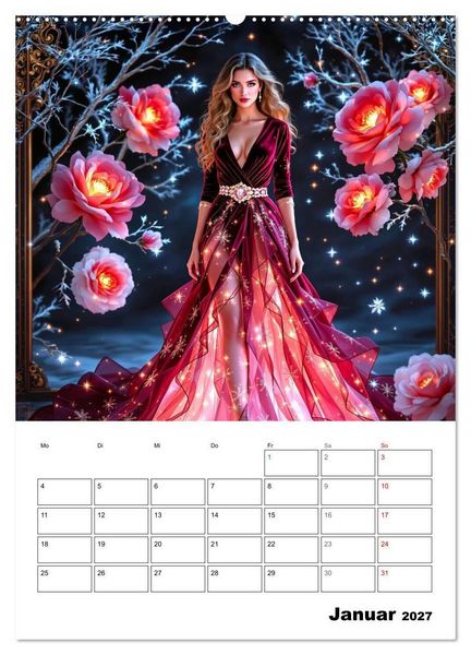 Produktbild: Kleider aus Licht (hochwertiger Premium Wandkalender 2027 DIN A2 hoch), Kunstdruck in Hochglanz