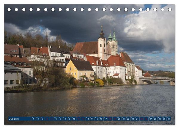 Produktbild: Salzkammergut und Eisenwurzen (Tischkalender 2026 DIN A5 quer), CALVENDO Monatskalender
