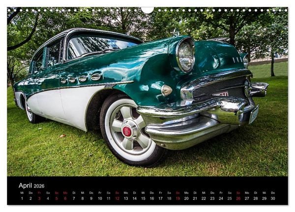 Produktbild: Faszination Oldtimer und Autolegenden (Wandkalender 2026 DIN A3 quer), CALVENDO Monatskalender