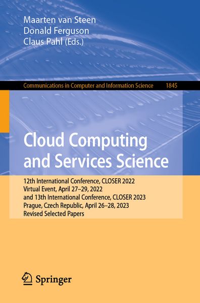 Produktbild: Cloud Computing and Services Science