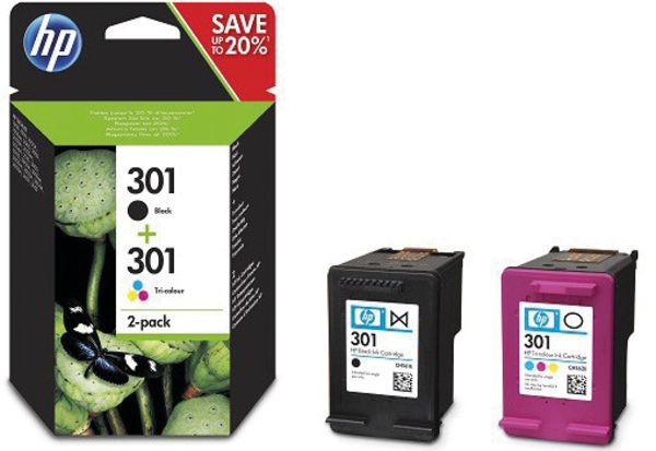 HP Tintenpatronen 301 bk+color