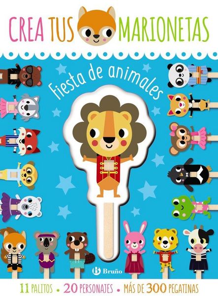 Produktbild: Crea tus marionetas. Fiesta de animales