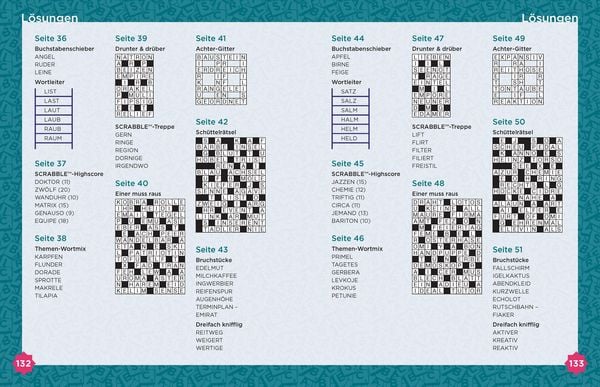 Produktbild: Scrabble&trade;-R&auml;tselbuch