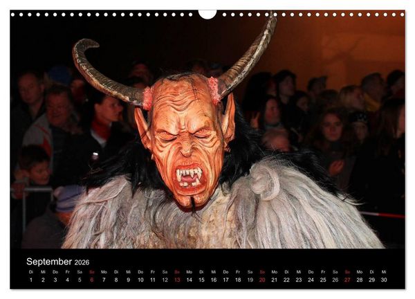 Produktbild: Perchten 2026 (Wandkalender 2026 DIN A3 quer), CALVENDO Monatskalender