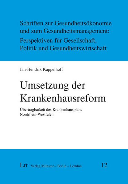 Produktbild: Umsetzung der Krankenhausreform