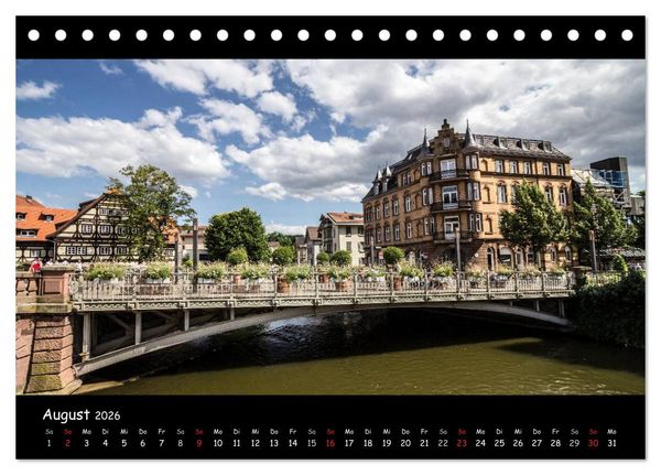 Produktbild: Esslingen am Neckar - Vom Mittelalter in die Moderne (Tischkalender 2026 DIN A5 quer), CALVENDO Monatskalender