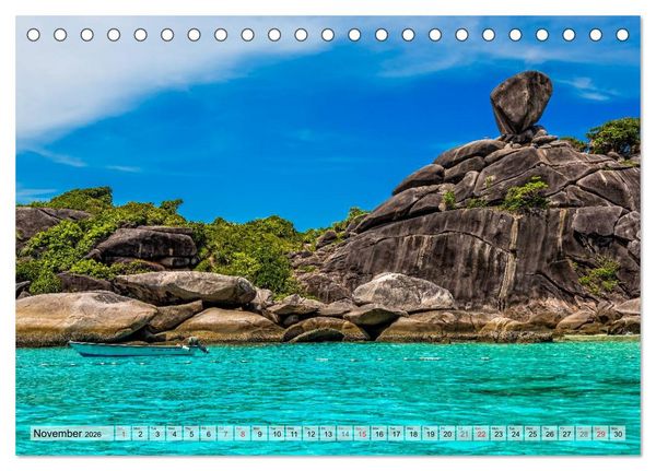 Produktbild: Magical Thailand (Desk Calendar 2026 DIN A5 landscape), CALVENDO 12 Month DeskCalendar