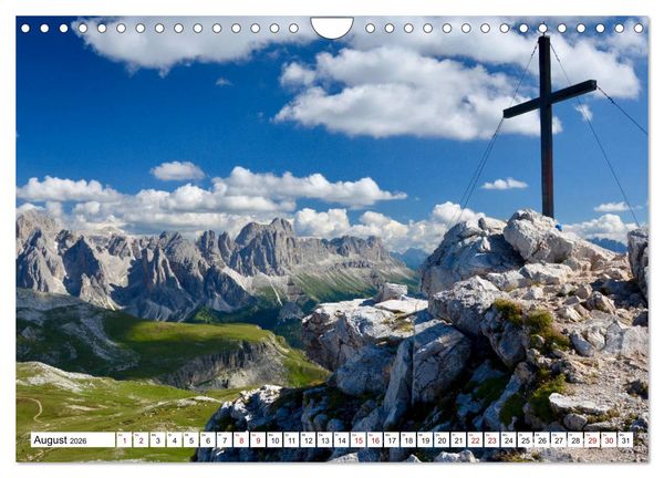Produktbild: Der Schlern - Magie und Mythos im Herzen der Dolomiten (Wandkalender 2026 DIN A4 quer), CALVENDO Monatskalender