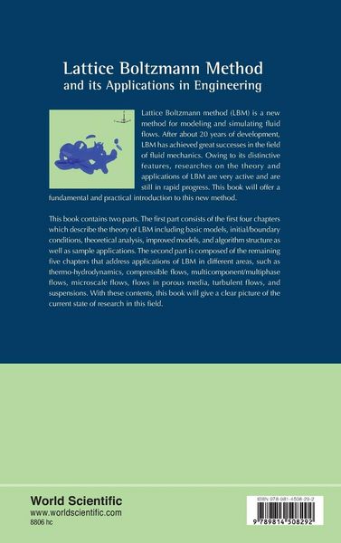 Produktbild: Lattice Boltzmann Method and Its Applications in Engineering