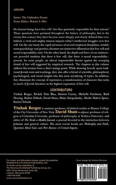 Produktbild: Judaism, Science, and Moral Responsibility