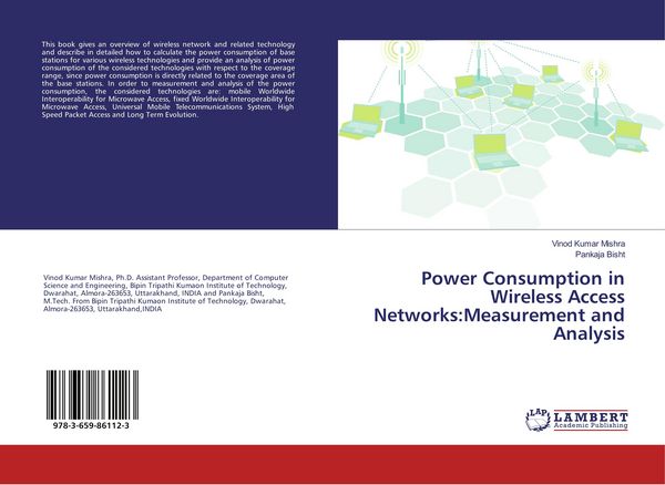 Produktbild: Power Consumption in Wireless Access Networks:Measurement and Analysis