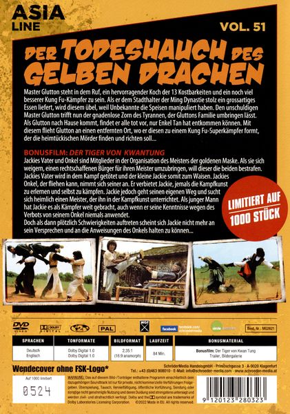 Produktbild: Asia Line: Der Todeshauch des gelben Drachen