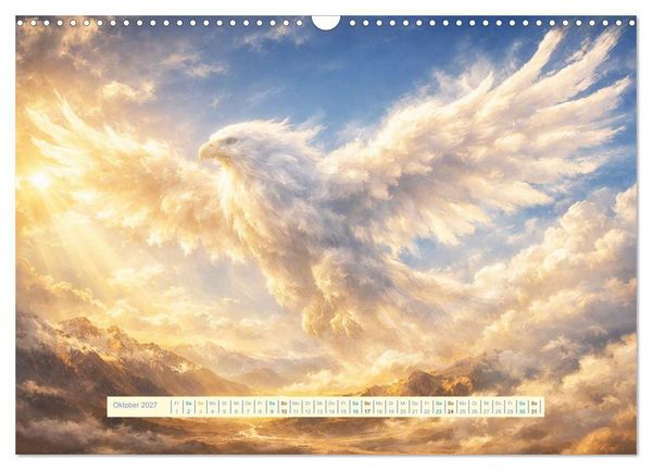 Produktbild: UNsichtbare Tiere - Eine poetische Sammlung aus Licht, Nebel und Fantasie (Wandkalender 2027 DIN A3 quer), CALVENDO Monatskalender