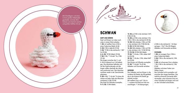 Produktbild: Mini-Amigurumis &ndash; S&uuml;&szlig;e V&ouml;gelchen