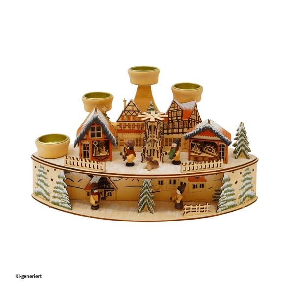 Produktbild: HTI-Living Kerzenst&auml;nder Weihnachtsdekoration Kerzenst&auml;nder Weihnachtsdekoration