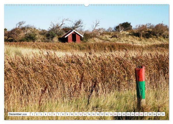 Produktbild: Insel Baltrum, Perle im Ostfriesischen Wattenmeer (hochwertiger Premium Wandkalender 2026 DIN A2 quer), Kunstdruck in Hochglanz