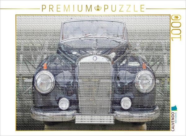 Produktbild: CALVENDO Puzzle Mercedes Benz 300 Cabriolet | 1000 Teile Lege-Gr&ouml;&szlig;e 64x48cm Foto-Puzzle f&uuml;r gl&uuml;ckliche Stunden