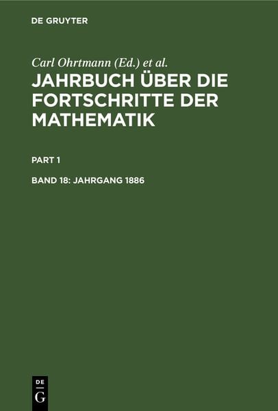 Produktbild: Jahrgang 1886