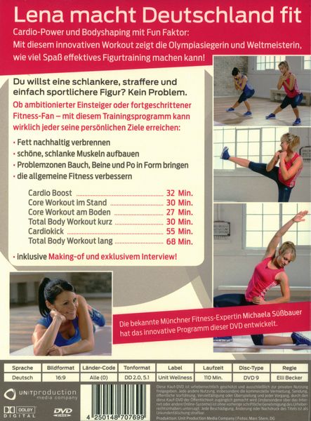 Produktbild: Fit mit Magdalena Neuner - Cardio-Power & Bodyshaping mit Fun Faktor