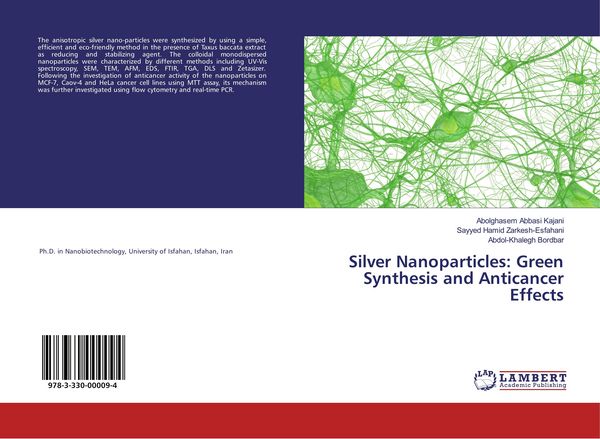 Produktbild: Silver Nanoparticles: Green Synthesis and Anticancer Effects