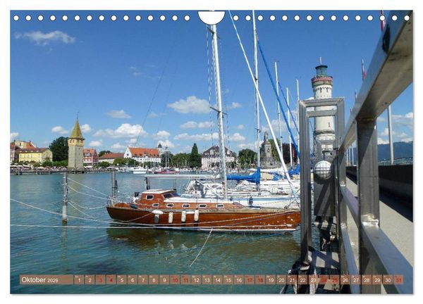 Produktbild: Bodenseeperlen (Wandkalender 2026 DIN A4 quer), CALVENDO Monatskalender