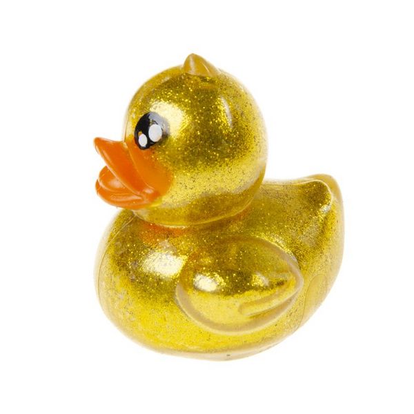 Produktbild: Squeeze Glitter Duck, 6 cm, (sortiert, Farbe nicht w&auml;hlbar)